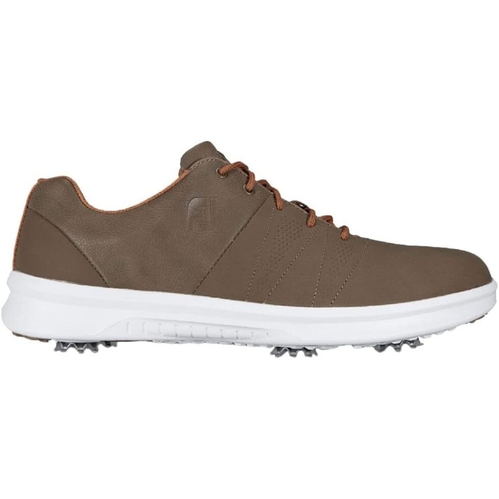 FootJoy Men's Contour Series Golf Shoes 54053 Brown White Size 7 Extra Wide